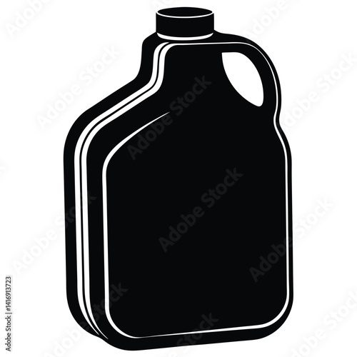 Obraz na płótnie vector illustration of a plastic gallon w salonie