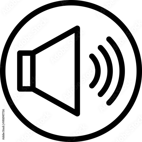 Mute Speaker Icon. Speaker mute symbol, logo. Volume on off icon. Volume on off icon