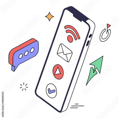 Edit Messaging App Animated Icon Pack