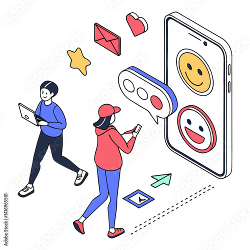 Edit Messaging App Animated Icon Pack