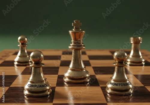 Compliance monitoring strategy chess game risk management and governance