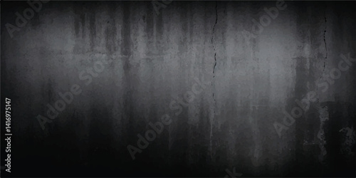 blank blackboard. Texture of an old gray concrete wall as a background. black industrial metal wall.Elegant black background texture grunge, old vintage black paper design,
