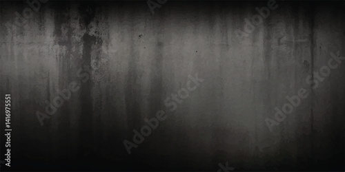 blank blackboard. Texture of an old gray concrete wall as a background. black industrial metal wall.Elegant black background texture grunge, old vintage black paper design,