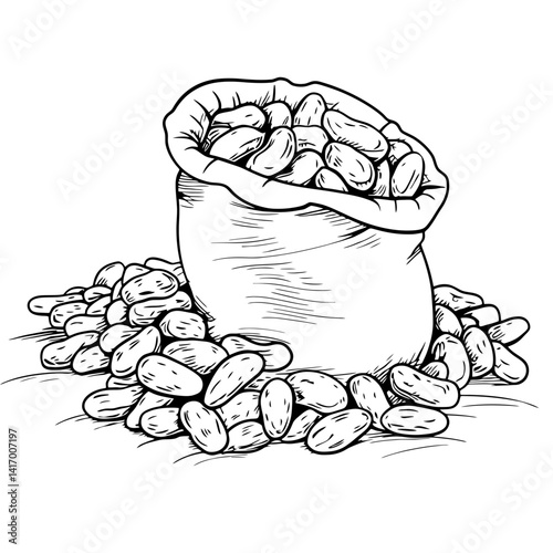 Hand drawn peanuts drawing⁠ 