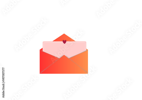 envelope with heart