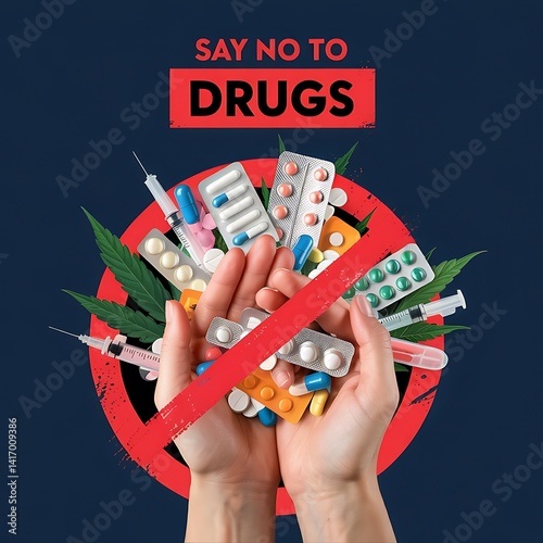 Say No to Drugs. drug awareness