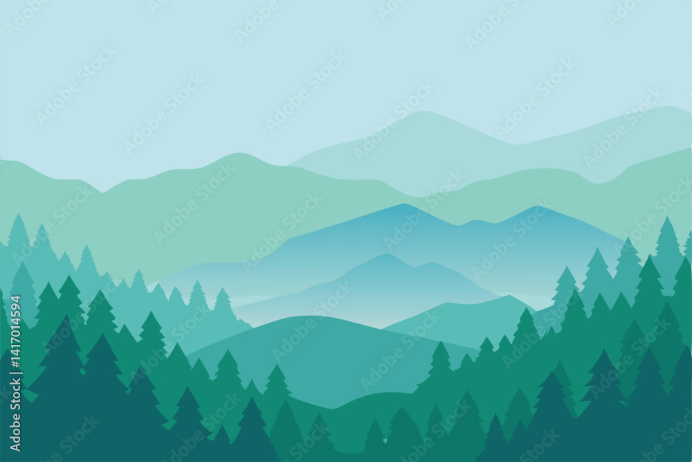 Fototapeta premium mountain landscape in the mountains