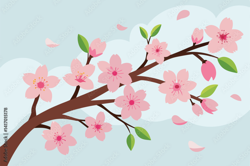 Fototapeta premium cherry blossom background