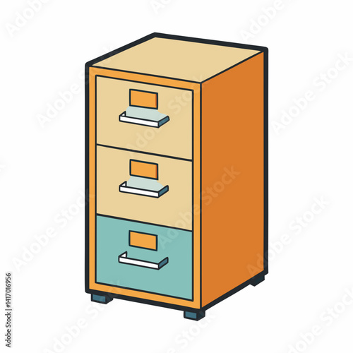 cabinet with drawers