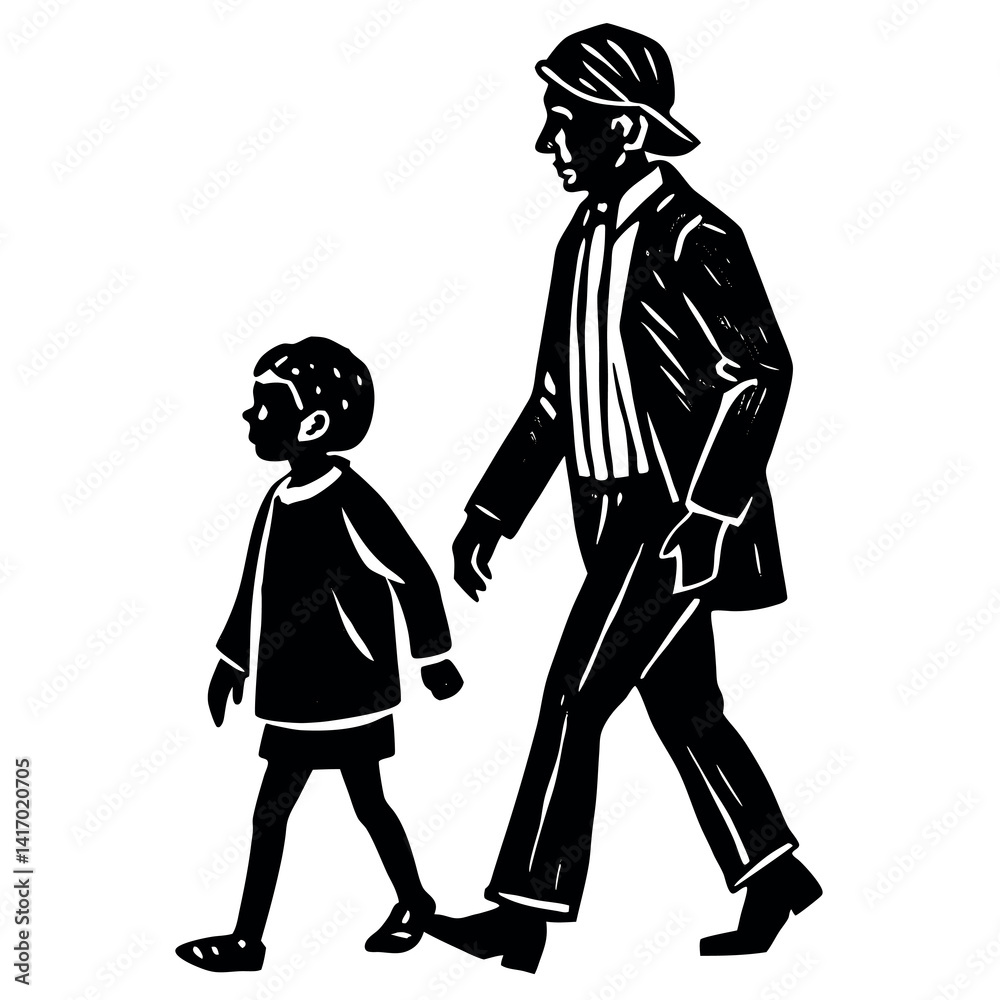 Father and son Father and son