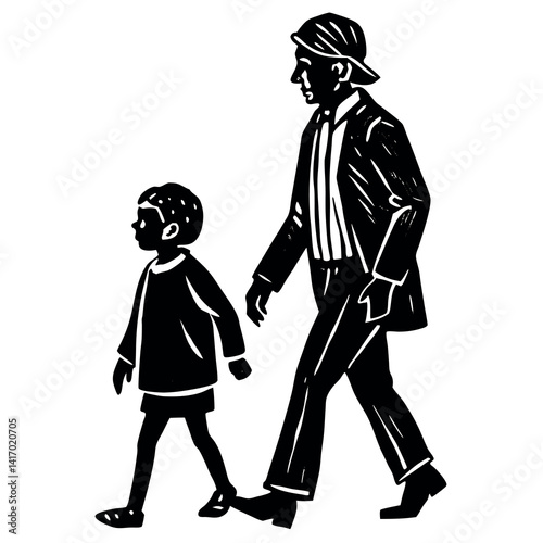 Father and son
