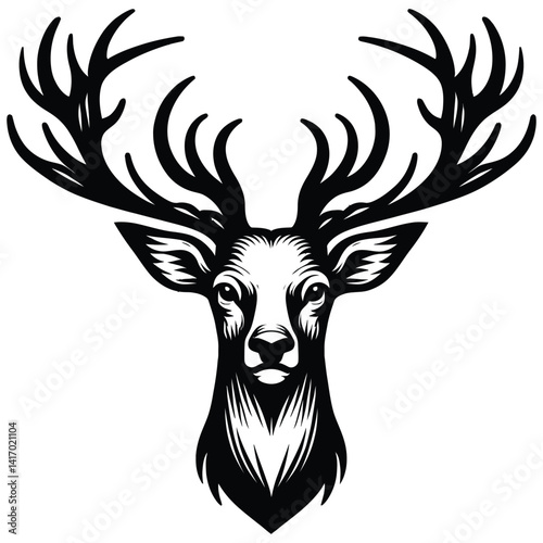 deer head silhouette
