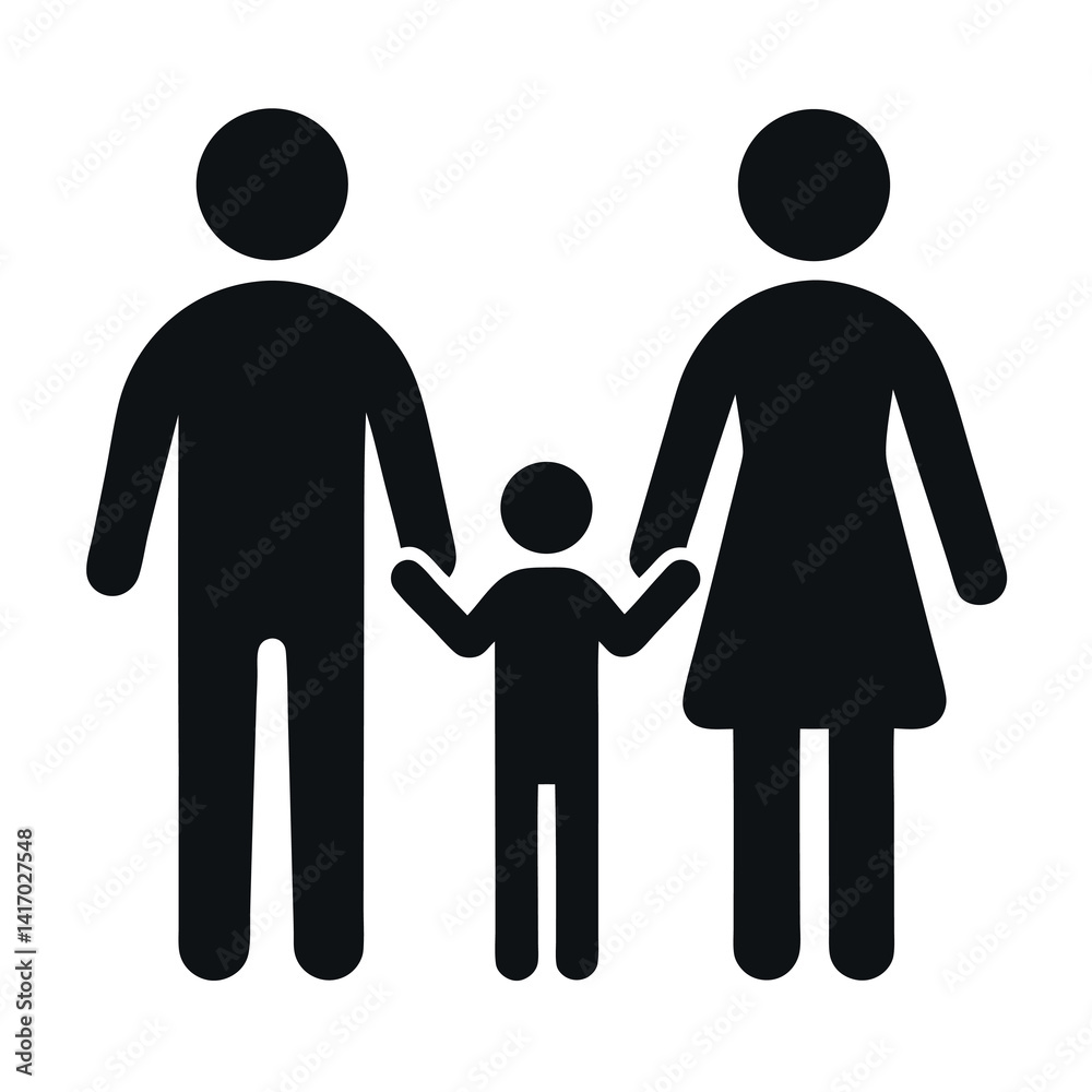 silhouette-line-icon-of-a-family-holding-hands silhouette-line-icon-of-a-family-holding-hands