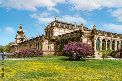 Obraz na płótnie Architectural monuments of Dresden. The Zwinger Palace Complex.
w salonie