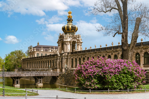 Obraz na płótnie Architectural monuments of Dresden. The Zwinger Palace Complex.
w salonie