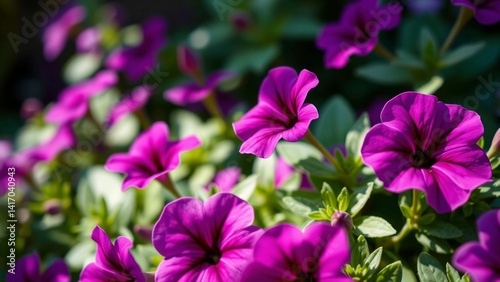 purple and yellow flowers