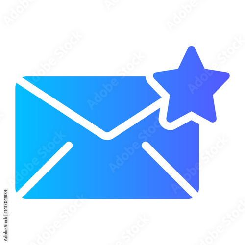starred gradient icon