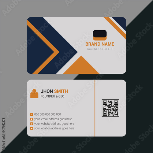 Clean Minimal Business Card Template