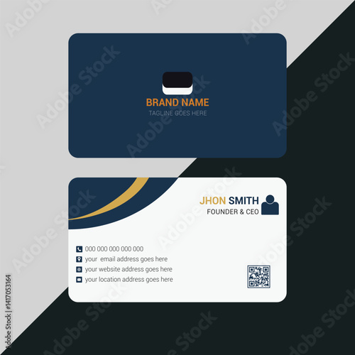 Professional Clean Corporate Card Template