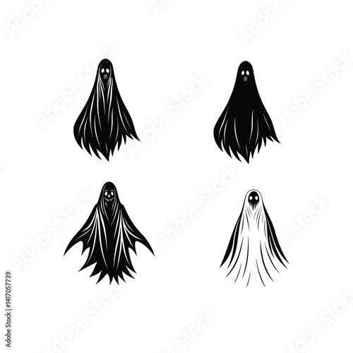 ghost Vector art illustration  