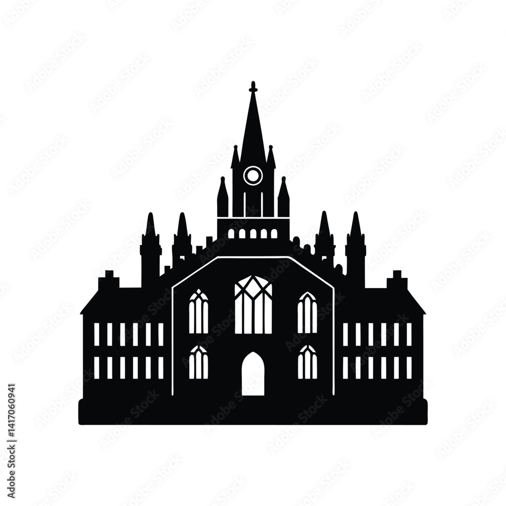 Fototapeta premium university victor art Illustration