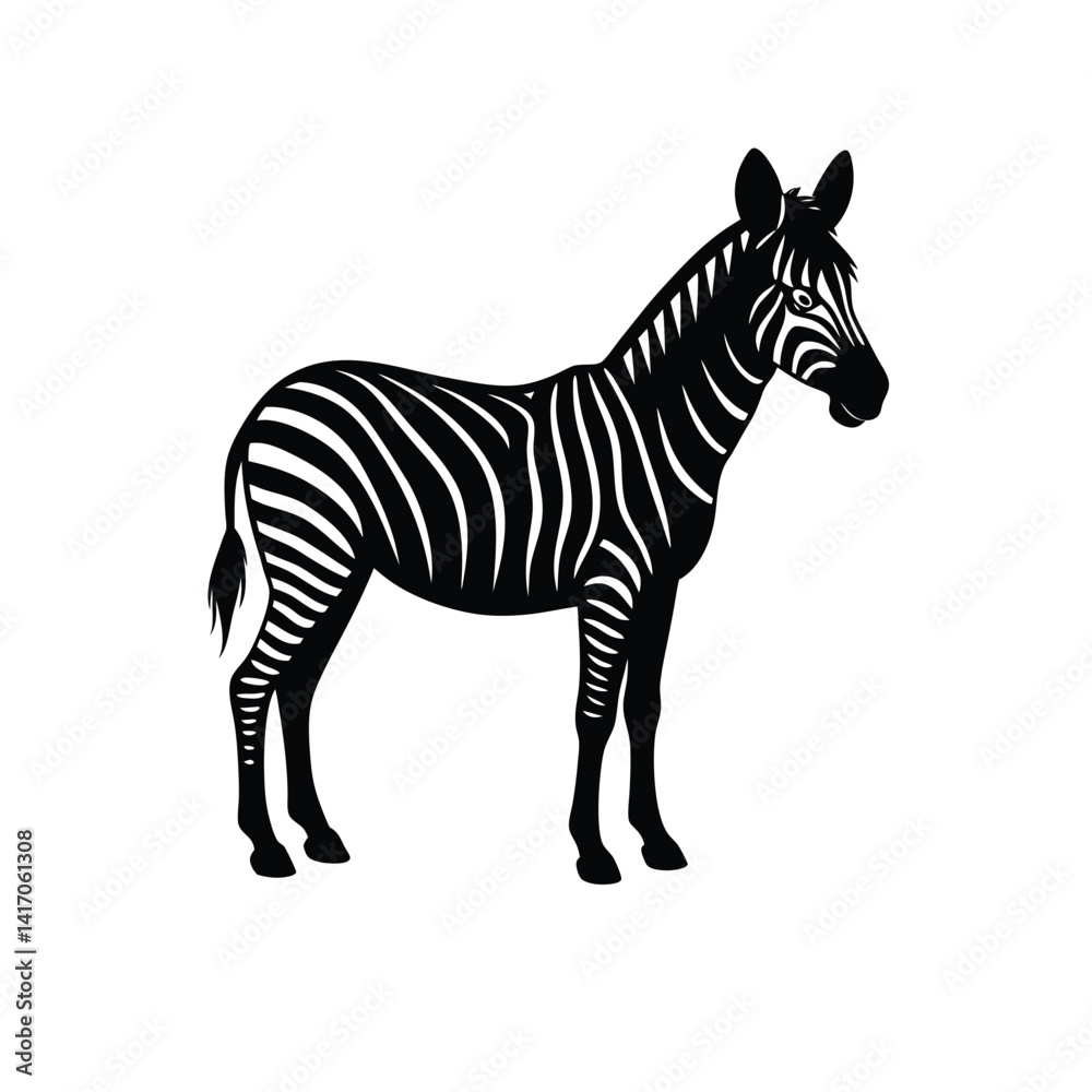 Obraz premium zebra victor art Illustration 