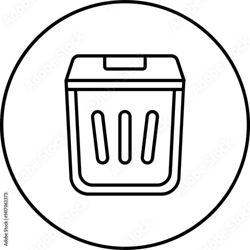 Waste Bin Icon