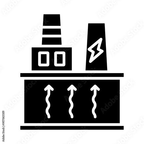 Geothermal Energy Icon