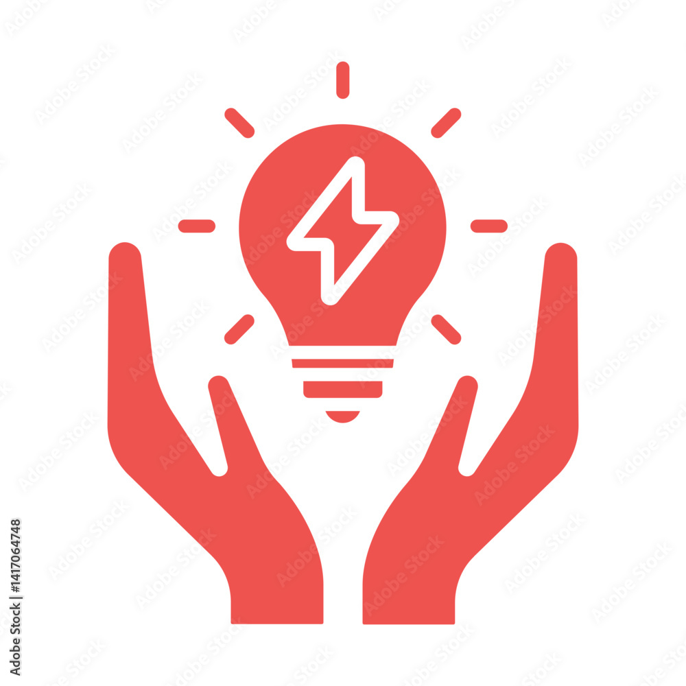 Obraz premium Save Energy Icon