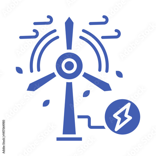 Eolic Energy Icon