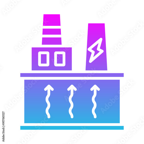 Geothermal Energy Icon
