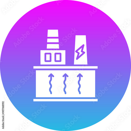 Geothermal Energy Icon