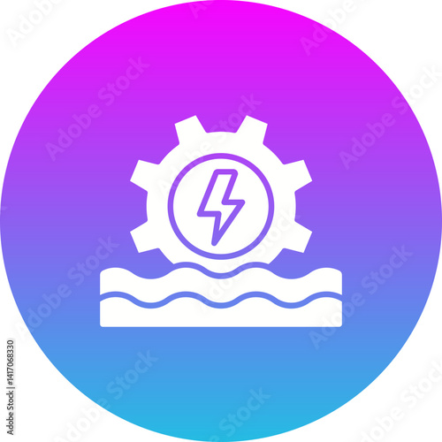 Hydro Power Icon