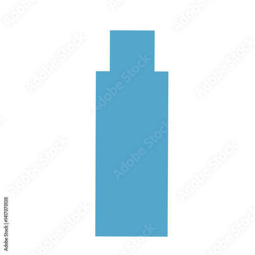 perfume bottle silhouette vector stock illustration.