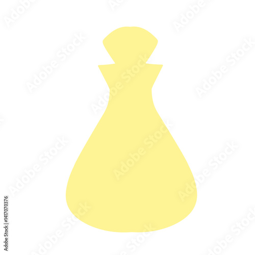perfume bottle silhouette vector stock illustration.