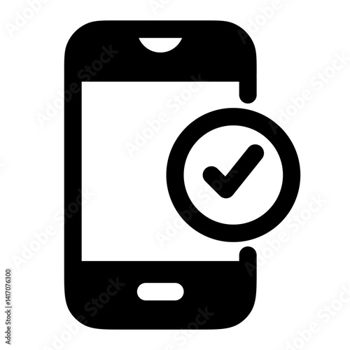 phone with checkmark
