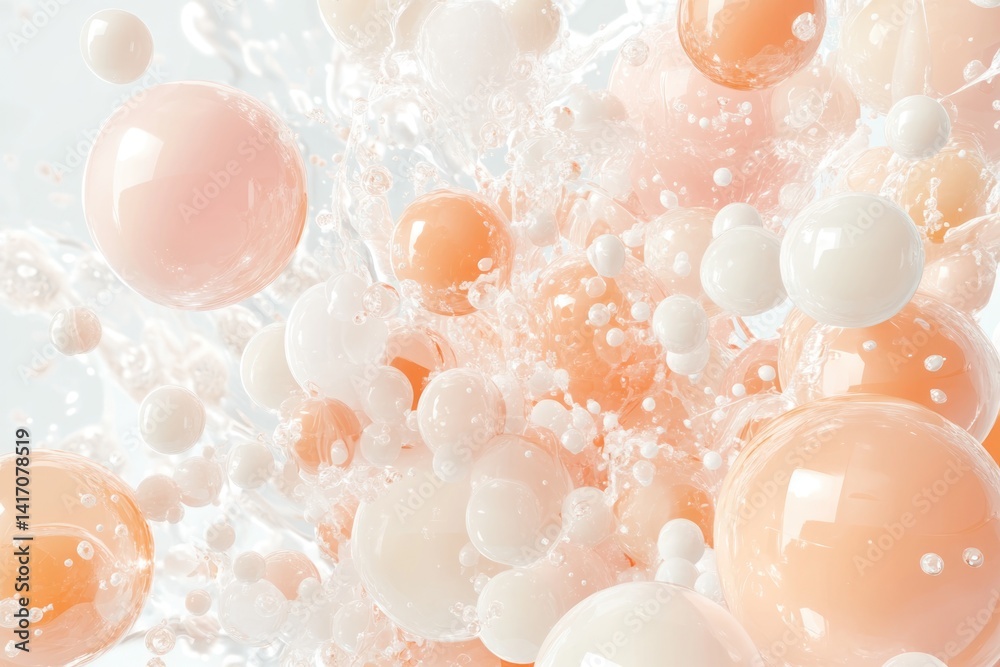 Stem Cells Exhibit Vibrant Glow in a Dynamic Microenvironment Showcasing Cellular Activity