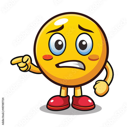 Upset Emoji Character Points