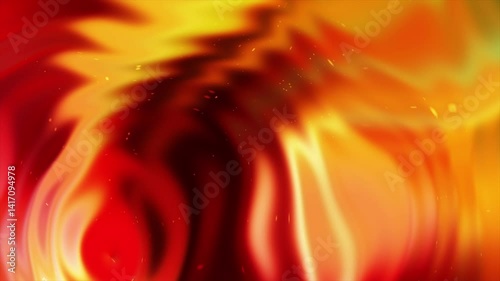 Liquid Gradient Animation | Abstract Flowing Background Loop orange red gold black