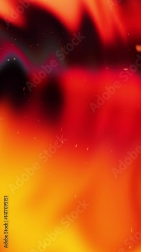 Liquid Gradient Animation | Abstract Flowing Background Loop orange red gold black