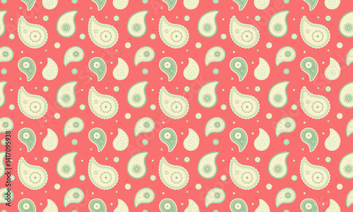 Petal feminine tile ethnic. Linen surface of canvas art. Clothes simplicity a tiled eternity.