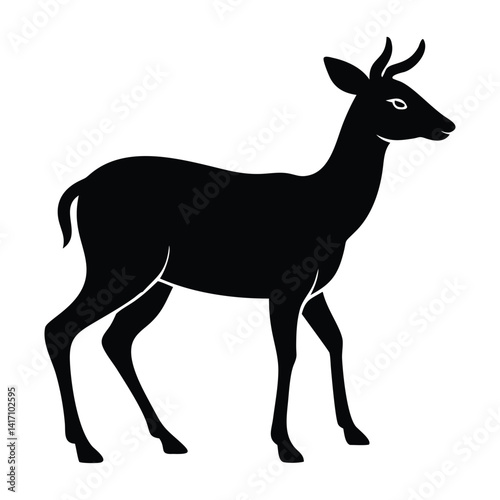 deer silhouette vector