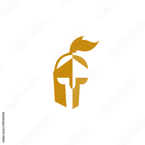 spartan logo design symbol illustration vector