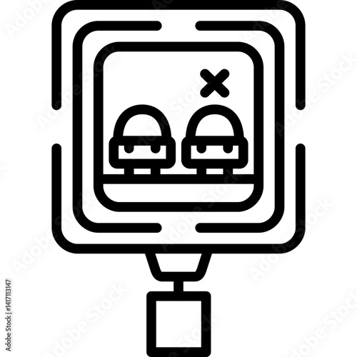 No Overtaking Icon
