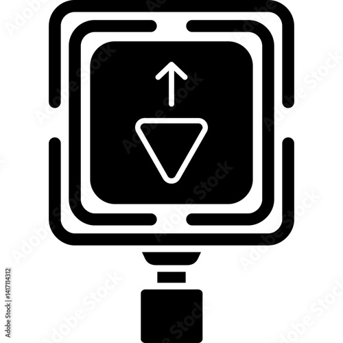 Yield Ahead Icon