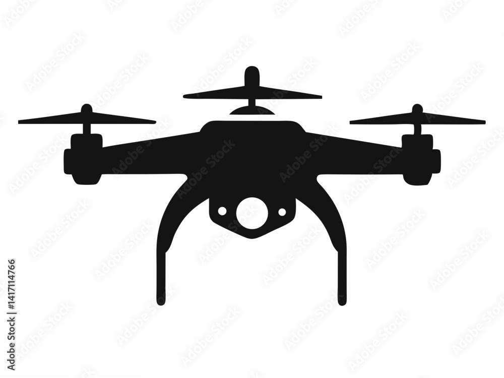 Drone vector, drone camera icon vector illustration Drone vector, drone camera icon vector illustration