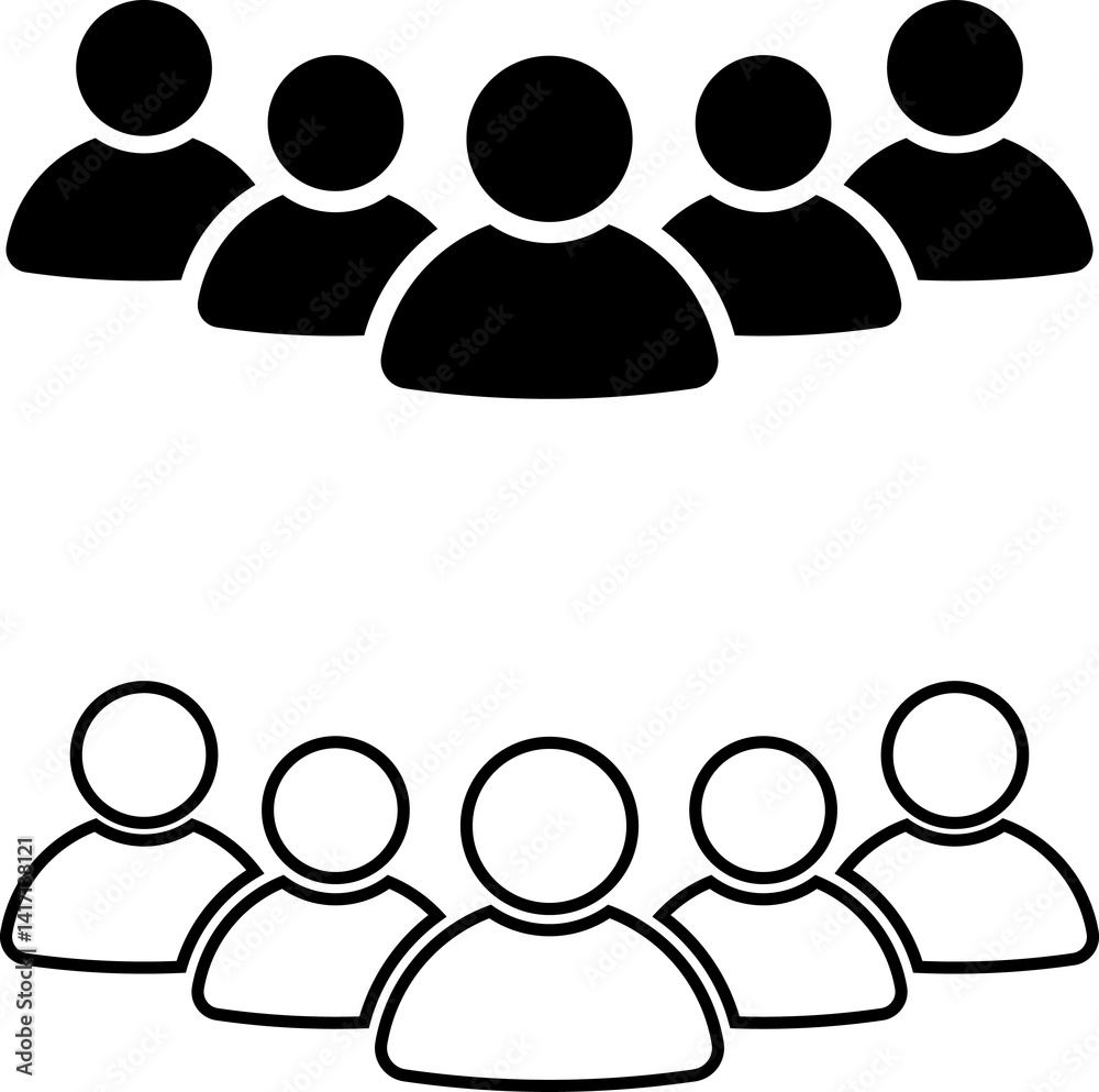 People group icon set team worker user. Employee people group icon team staff. User profile symbol. Group of people or group of users. Persons symbol. People group icon set team worker user. Employee people group icon team staff. User profile symbol. Group of people or group of users. Persons symbol.