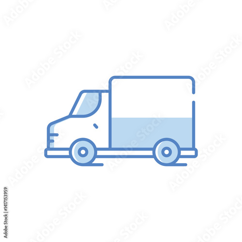 Delivery Van Vector icon