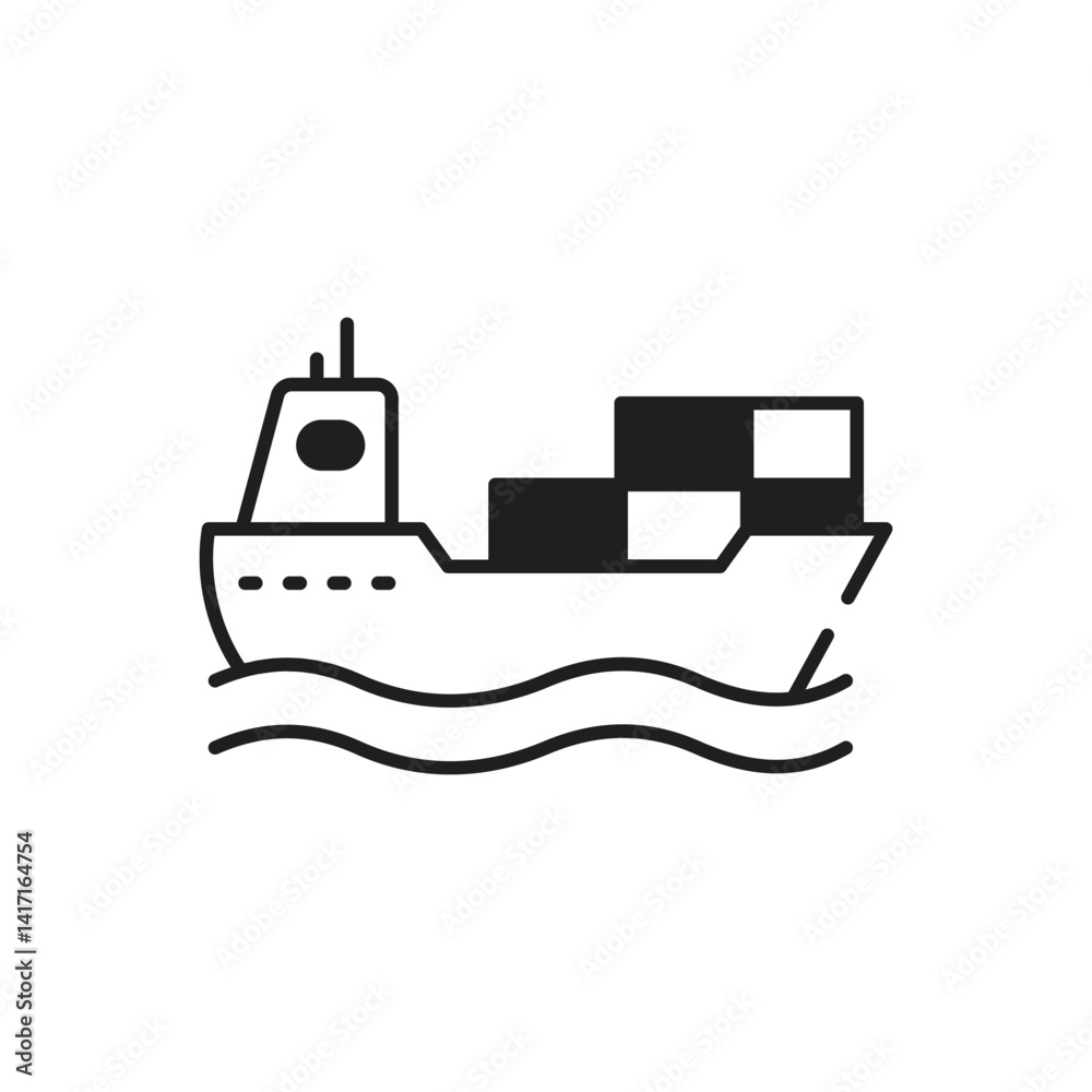 Shipping Vector icon Shipping Vector icon
