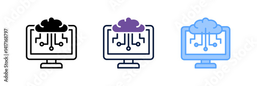 Cloud Computing Icon